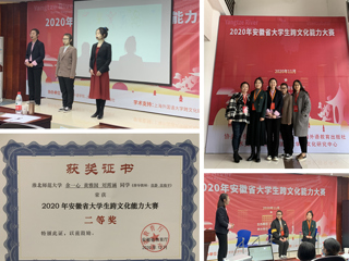 beat365学子在2020年安徽省大学生跨文化能力大赛中喜获佳绩