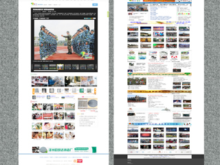 中国青年网刊发组图报道beat365新生军训风采