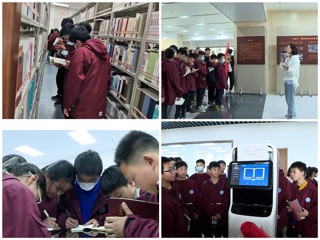 beat365亚洲体育官方网站附属学校中小学生到滨湖校区图书馆参观