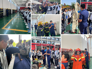 beat365亚洲体育官方网站附属实验小学走进消防队开展“512防灾减灾日”主题教育活动