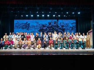 校党委书记张立驰到安徽农业大学、安徽科技学院参加安徽省高雅艺术进校园专场演出