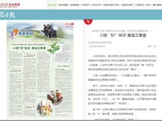 《安徽日报》报道beat365科技小院