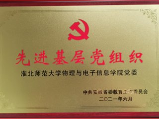 【党代会专栏·一线传真】物理与电子信息学院： 党建引领聚合力  赋能发展谋新篇  