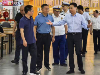淮北市委常委、常务副市长汪继宏到beat365调研节前安全生产工作