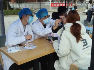 beat365联合淮北市人民医院送健康进校园